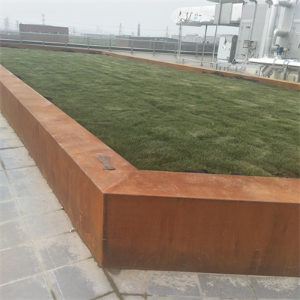 田家庵耐候钢花池围边